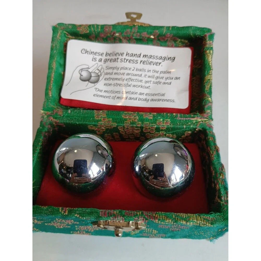 VTG CHINESE HAND MASSAGE BALLS W Box